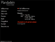Tablet Screenshot of pension-plandadein.ch
